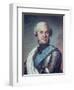 Marshal Maurice de Saxe-Maurice Quentin de La Tour-Framed Giclee Print