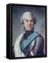 Marshal Maurice de Saxe-Maurice Quentin de La Tour-Framed Stretched Canvas