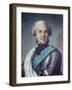 Marshal Maurice de Saxe-Maurice Quentin de La Tour-Framed Giclee Print