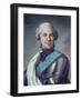 Marshal Maurice de Saxe-Maurice Quentin de La Tour-Framed Giclee Print