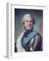 Marshal Maurice de Saxe-Maurice Quentin de La Tour-Framed Giclee Print