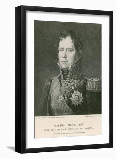 Marshal Michel Ney-Francois Gerard-Framed Giclee Print