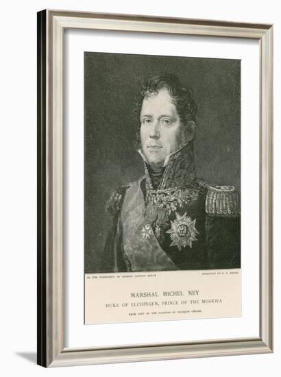 Marshal Michel Ney-Francois Gerard-Framed Giclee Print