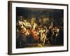 Marshal Ney Gives Back to the Soldiers of the 76th Line Regiment their Standards-Charles Meynier-Framed Giclee Print