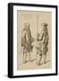 Marshal of Tallard and Mr Laubanie at Camp before the Battle of Landau, November 1703-Raphael Jacquemin-Framed Giclee Print