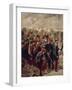 Marshal Patrice Macmahon with Zouaves in Malakoff-Alphonse Antoine Aillaud-Framed Giclee Print