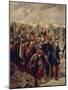 Marshal Patrice Macmahon with Zouaves in Malakoff-Alphonse Antoine Aillaud-Mounted Giclee Print