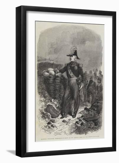 Marshal Pelissier, Commander-In-Chief of the French Army in the Crimea-Eugen von Guerard-Framed Giclee Print