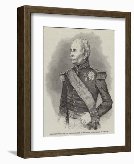 Marshal Randon, the New French Minister of War-Edmond Morin-Framed Giclee Print