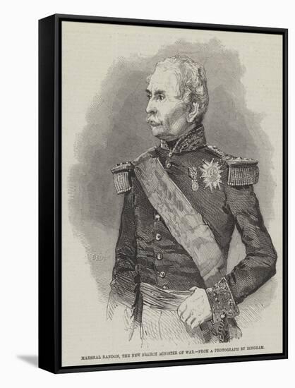 Marshal Randon, the New French Minister of War-Edmond Morin-Framed Stretched Canvas