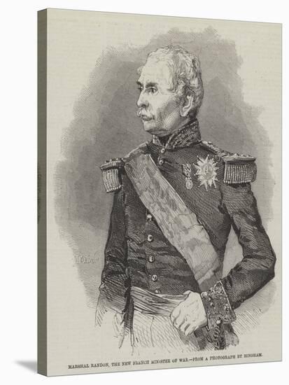 Marshal Randon, the New French Minister of War-Edmond Morin-Stretched Canvas