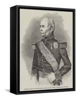 Marshal Randon, the New French Minister of War-Edmond Morin-Framed Stretched Canvas