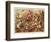 Marshal Villars at the Battle of Denain, France, 1712-Jean Alaux-Framed Giclee Print