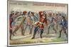 Marshal Villars Winning the Battle of Denain-null-Mounted Giclee Print