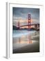 Marshall Beach Sunset and Golden Gate Bridge, California-Vincent James-Framed Photographic Print