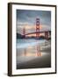 Marshall Beach Sunset and Golden Gate Bridge, California-Vincent James-Framed Photographic Print