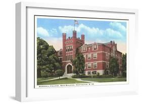 Marshall College, Huntington, West Virginia-null-Framed Art Print