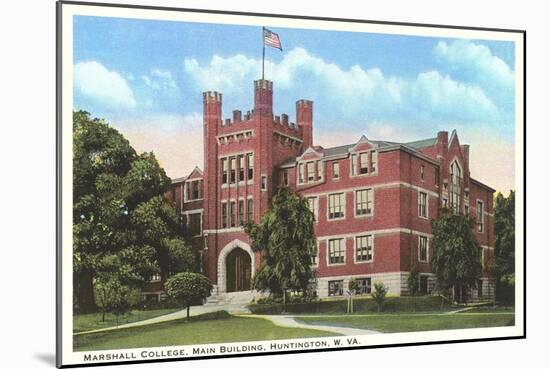 Marshall College, Huntington, West Virginia-null-Mounted Art Print