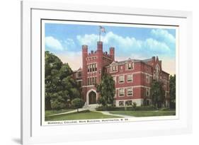 Marshall College, Huntington, West Virginia-null-Framed Premium Giclee Print