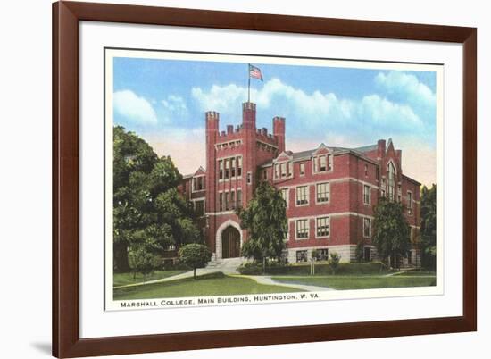 Marshall College, Huntington, West Virginia-null-Framed Premium Giclee Print