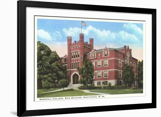 Marshall College, Huntington, West Virginia-null-Framed Premium Giclee Print