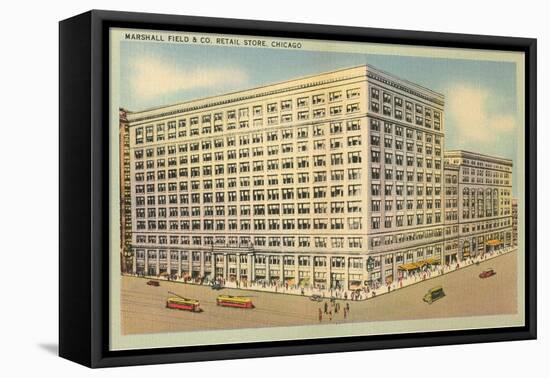 Marshall Field and Co., Chicago, Illinois-null-Framed Stretched Canvas