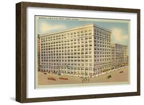 Marshall Field and Co., Chicago, Illinois-null-Framed Art Print