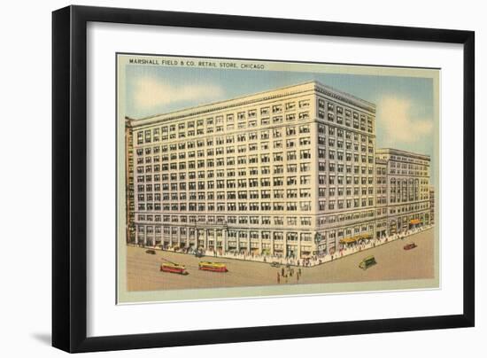 Marshall Field and Co., Chicago, Illinois-null-Framed Art Print