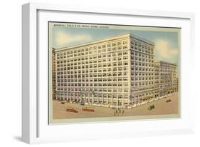 Marshall Field and Co., Chicago, Illinois-null-Framed Art Print