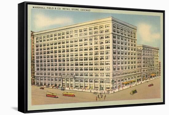 Marshall Field and Co., Chicago, Illinois-null-Framed Stretched Canvas