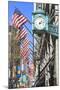 Marshall Field Building Clock, State Street, Chicago, Illinois, United States of America-Amanda Hall-Mounted Photographic Print