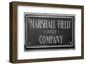 Marshall Field Plaque-Steve Gadomski-Framed Photographic Print