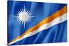 Marshall Islands Flag-daboost-Stretched Canvas