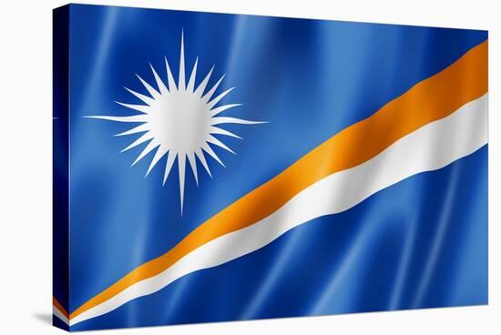 Marshall Islands Flag-daboost-Stretched Canvas