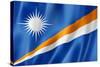 Marshall Islands Flag-daboost-Stretched Canvas