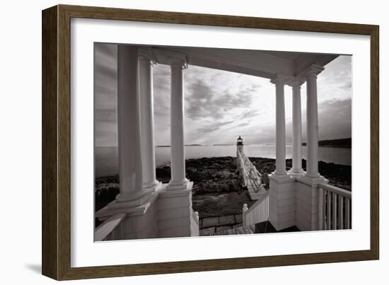 Marshall Point Light, Maine-George Oze-Framed Photographic Print