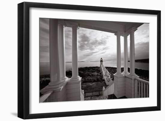 Marshall Point Light, Maine-George Oze-Framed Photographic Print