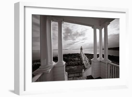 Marshall Point Light, Maine-George Oze-Framed Photographic Print
