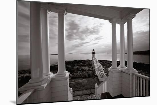 Marshall Point Light, Maine-George Oze-Mounted Photographic Print