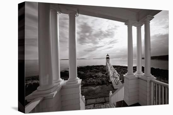 Marshall Point Light, Maine-George Oze-Stretched Canvas