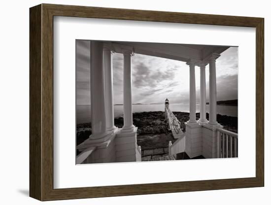 Marshall Point Light, Maine-George Oze-Framed Photographic Print