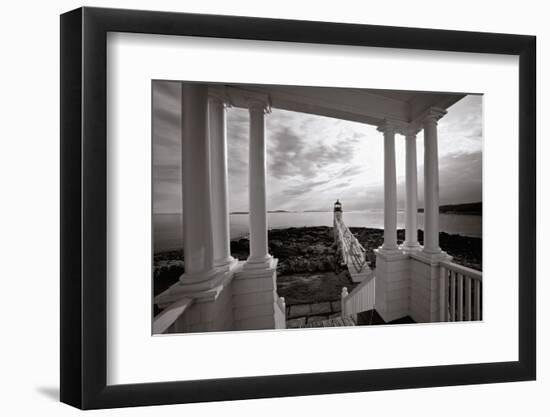 Marshall Point Light, Maine-George Oze-Framed Photographic Print