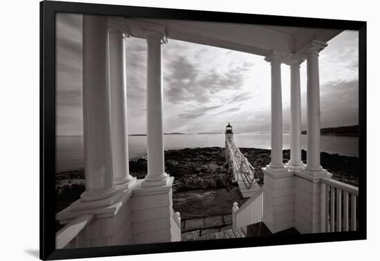 Marshall Point Light, Maine-George Oze-Framed Photographic Print