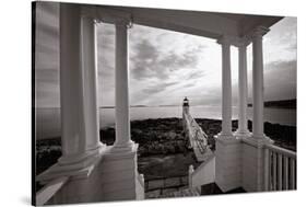 Marshall Point Light, Maine-George Oze-Stretched Canvas