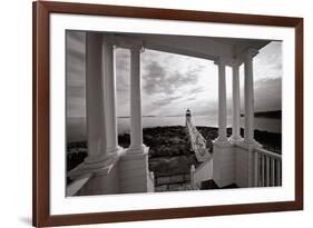 Marshall Point Light, Maine-George Oze-Framed Photographic Print