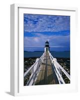 Marshall Point Lighthouse-James Randklev-Framed Photographic Print