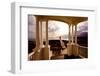 Marshall Point Sunset Viewed from a Balcony-George Oze-Framed Photographic Print