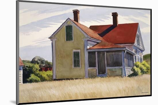 Marshall’s House, 1932-Edward Hopper-Mounted Art Print