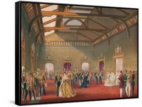 'Marshalling The Procession of the Bride', 1863-Robert Dudley-Framed Stretched Canvas