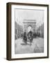 Marshals Foch and Joffre During the Grand Victory Parade, Paris, France, 14 July 1919-null-Framed Giclee Print